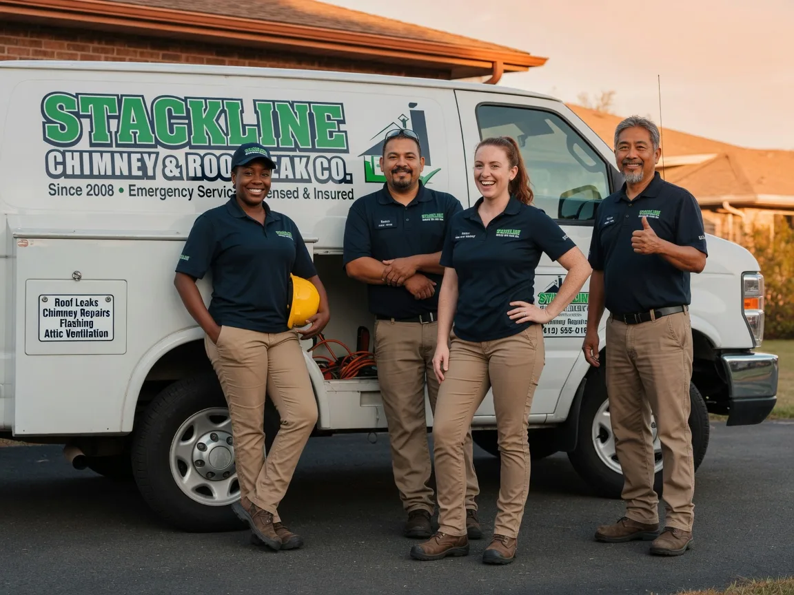 Chimney flashing repair company in Milton, NC